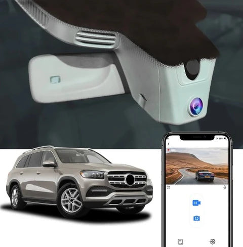 FITCAMX Integrert 4K Dashcam (foran+bak), MB GLE/GLS (2019 og nyere) "C"