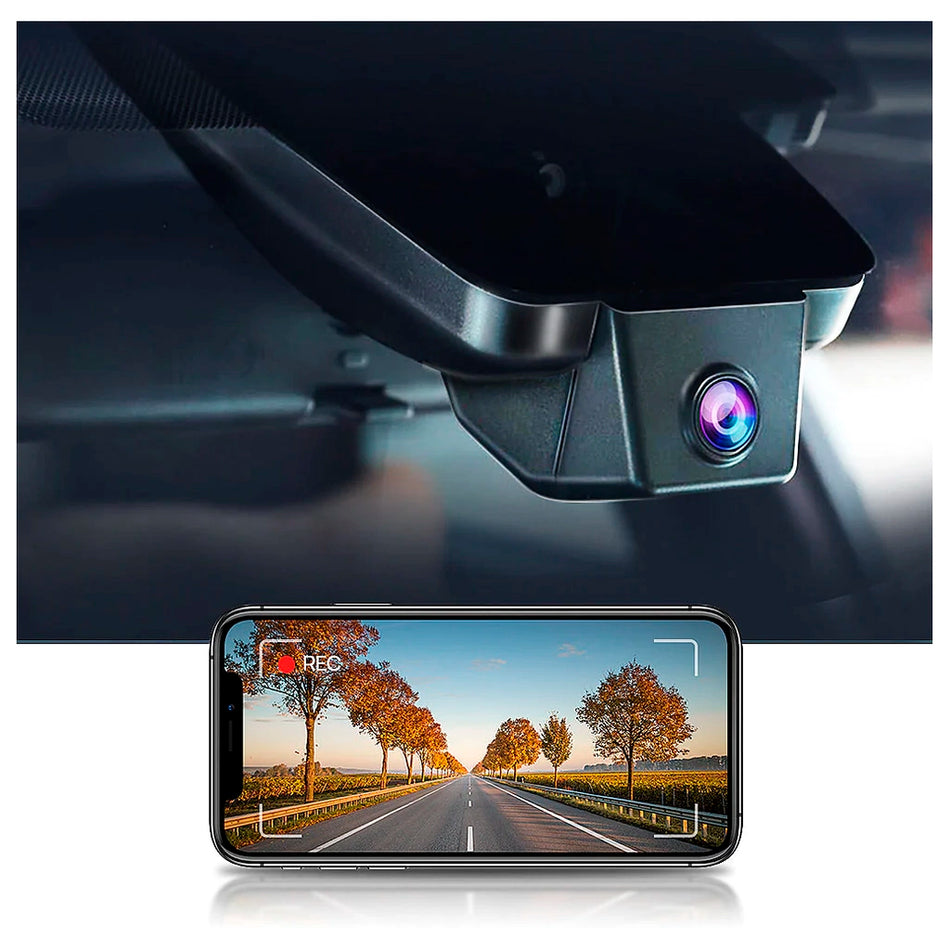 FITCAMX Integrert 4K Dashcam (foran+bak), Toyota bZ4X/Subaru Solterra (2023 og nyere)