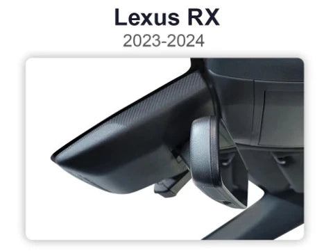 FITCAMX Integrert 4K Dashcam (foran), Lexus RX (2023 til 2024)