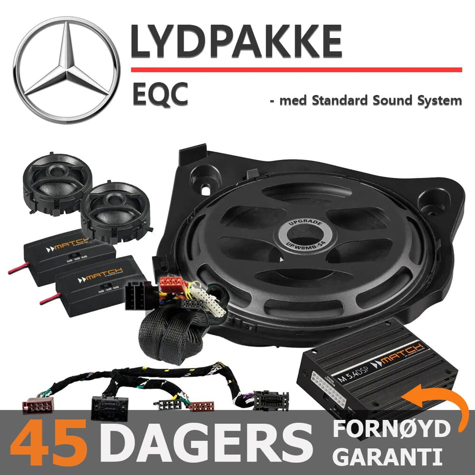 Lydoppgraderingspakke Mercedes EQC