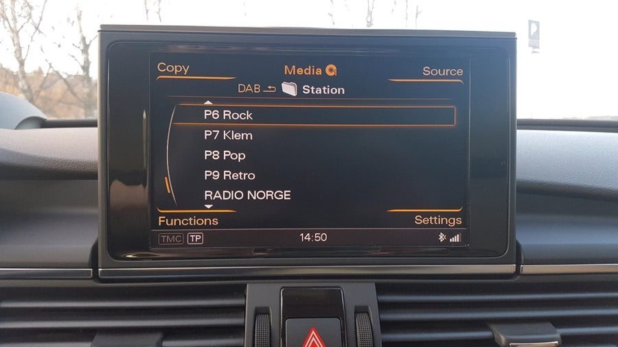 norDAB Premium DAB-integrering Audi