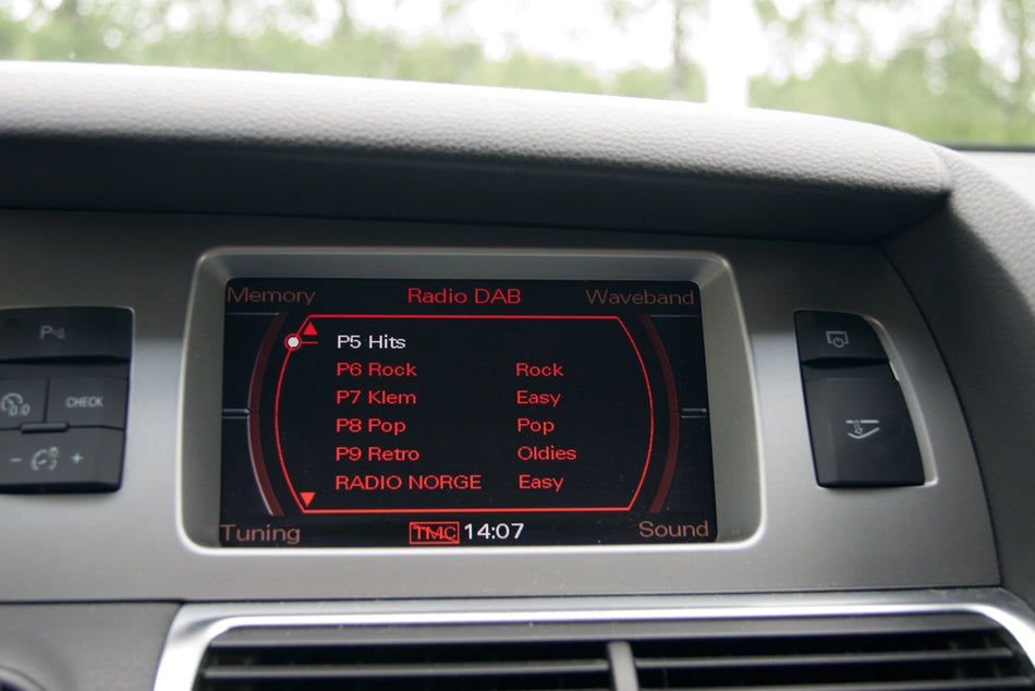 norDAB Premium DAB-integrering Audi