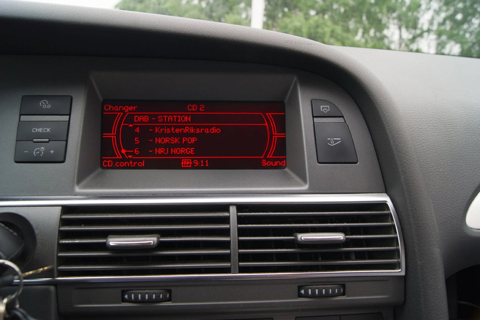 norDAB Premium DAB-integrering Audi