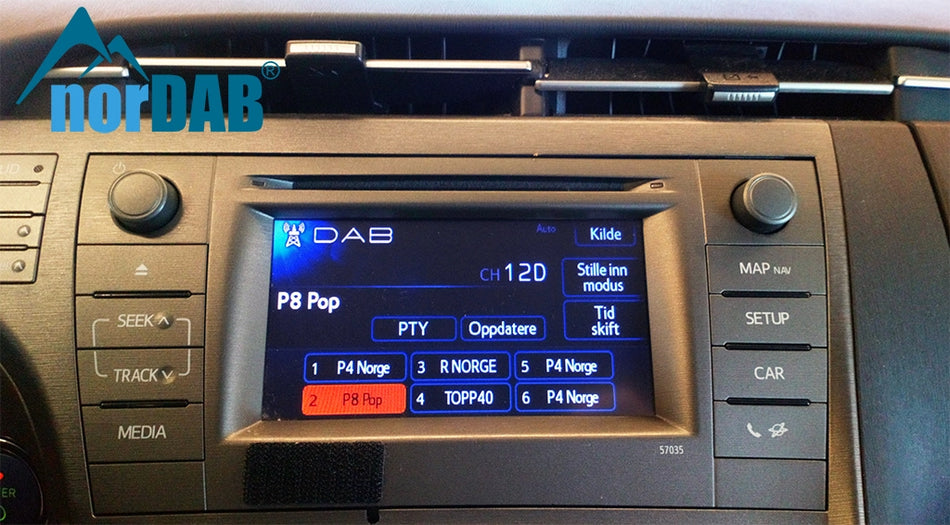 norDAB Premium DAB-integrering
