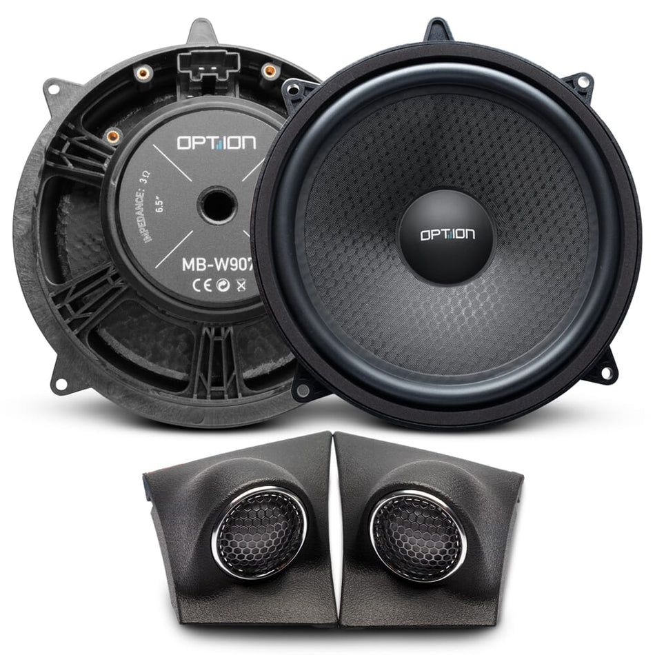 OPTION MB-W907, Plug & Play høyttalersett for Mercedes Sprinter W907 og W910