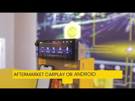 ZZ2 MPPLAY, 1DIN spiller med 6,9" skjerm, trådløs CarPlay