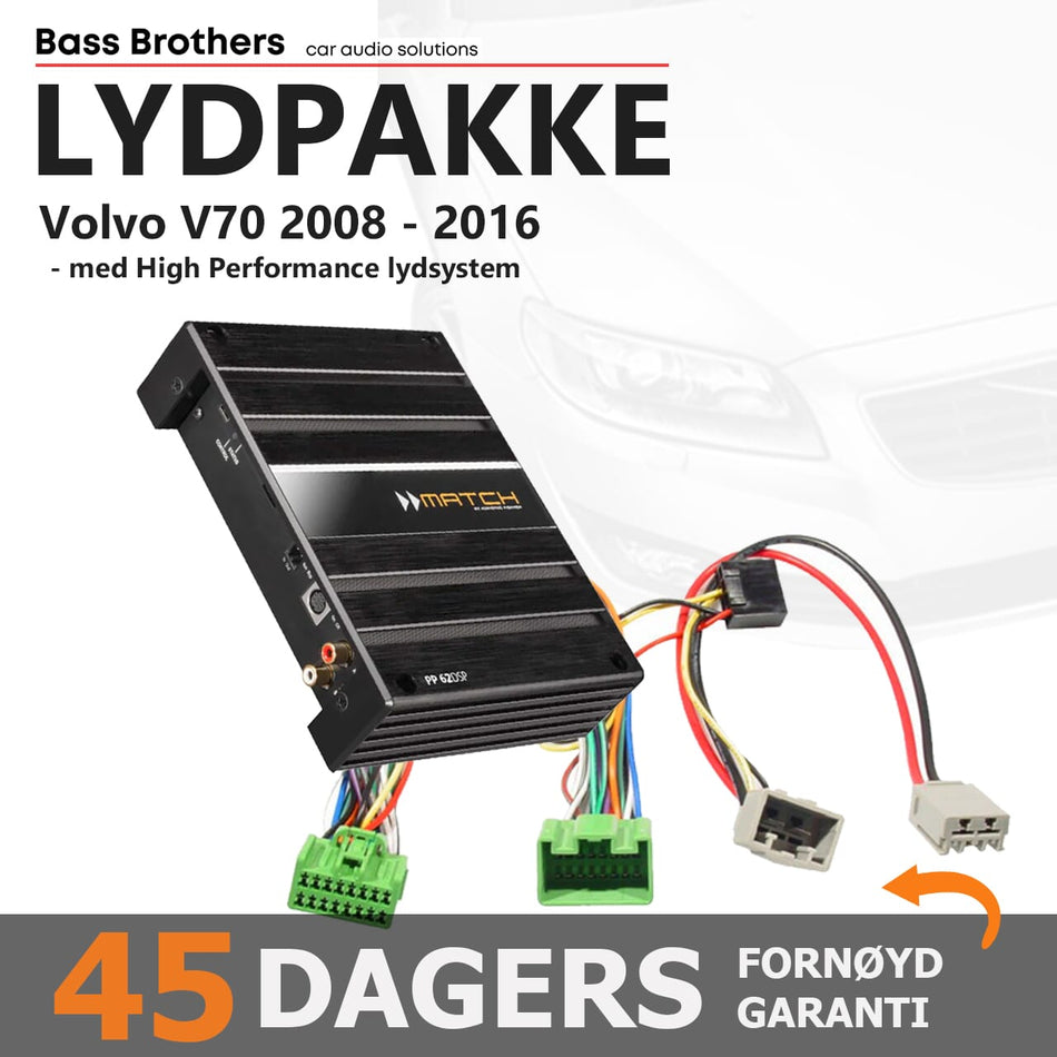 Match Lydoppgraderingspakke Volvo V70