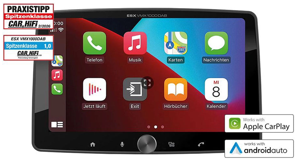 ESX 10,1" LCD/DAB+/FM/USB/SD/BT