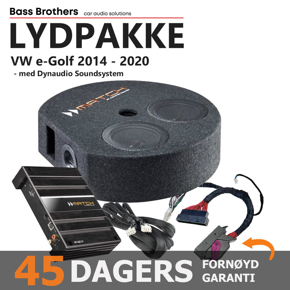 Match Lydoppgraderingspakke VW e-Golf